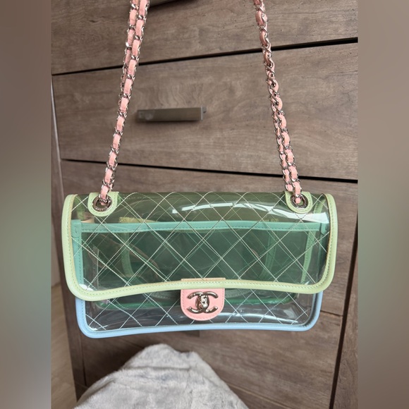 CHANEL Handbags - 🩷Chanel Small CoCo Splash PVC Flap Bag🩷